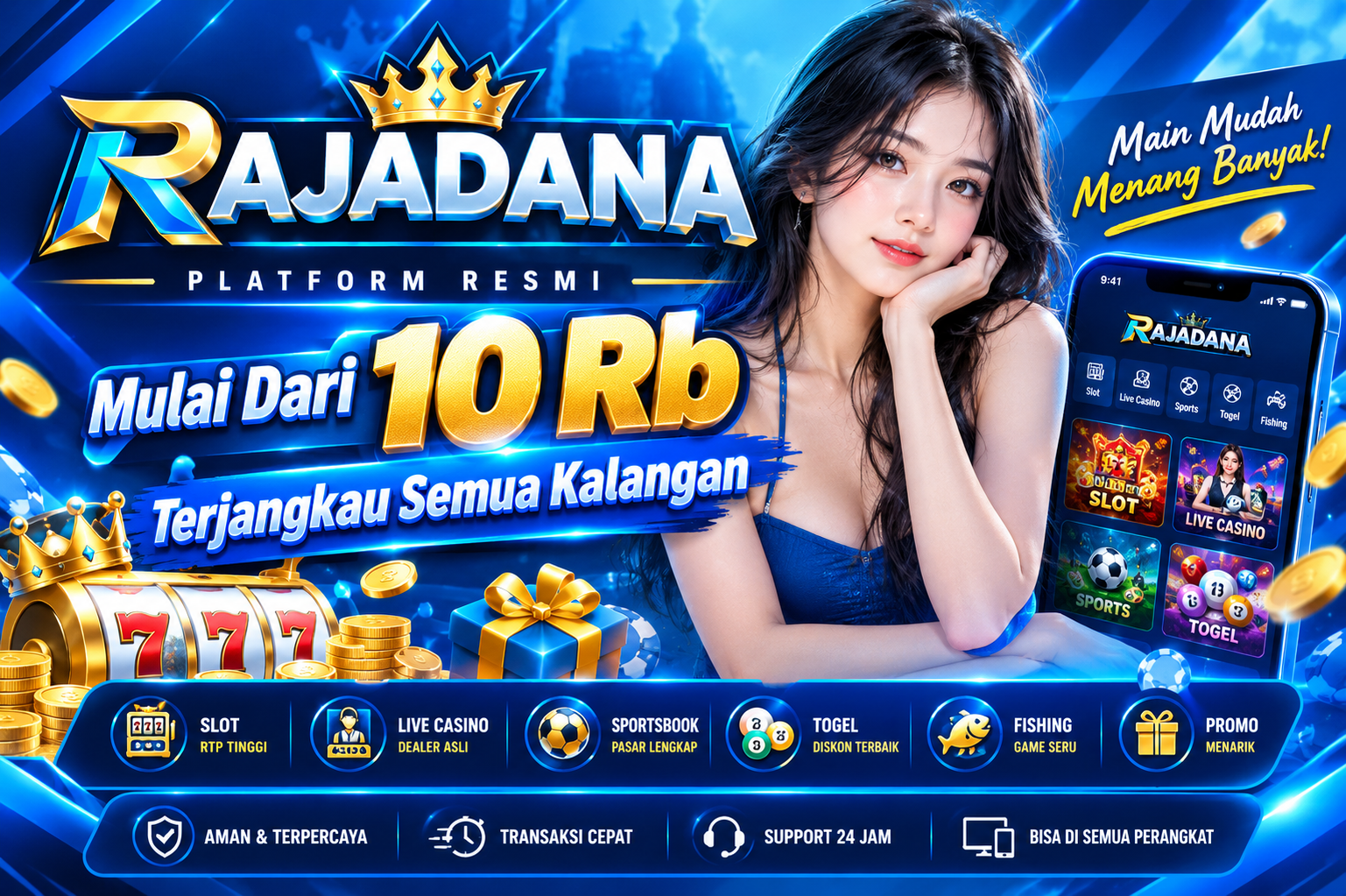 RAJADANA - Platform Resmi Mulai Dari 10 Rb Terjangkau Semua Kalangan by Hey siriusly